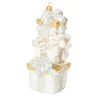 Crystal Palace Stacked Gifts Glass Ornament