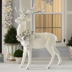 Crystal Palace Standing Trophy White Deer