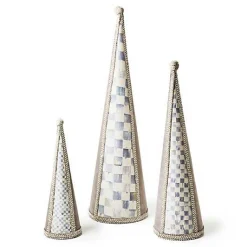 Crystal Palace Suede Cone Trees, Set of 3