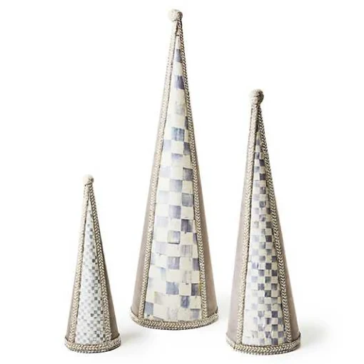 Crystal Palace Suede Cone Trees, Set of 3