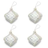 Crystal Palace Suede Onion Ornaments, Set of 4