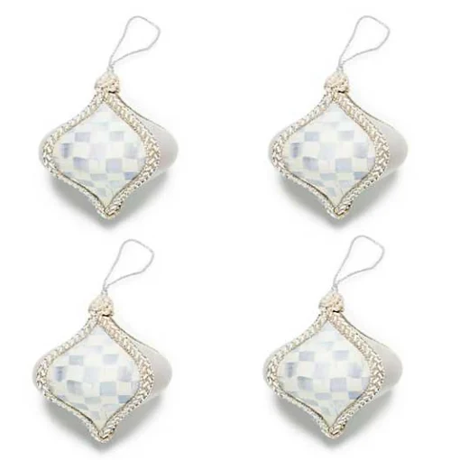 Crystal Palace Suede Onion Ornaments, Set of 4