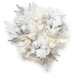 Crystal Palace White Mini 16 Wreath