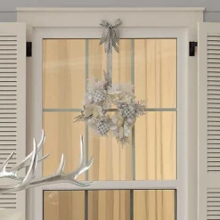 Crystal Palace White Mini 16 Wreath