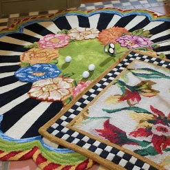 Cutting Garden 6' Round Rug