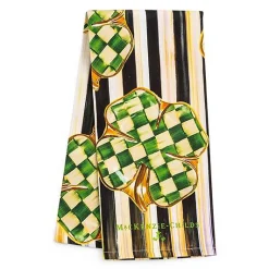Dancing Clovers Dish Towel