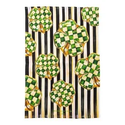 Dancing Clovers Dish Towel