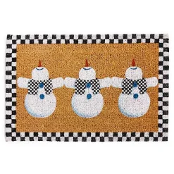 Dancing Snowman Entrance Mat