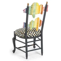 Dark Rainbow Fish Chair