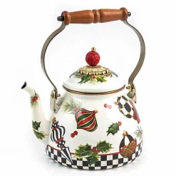 Deck the Halls 2 Quart Tea Kettle