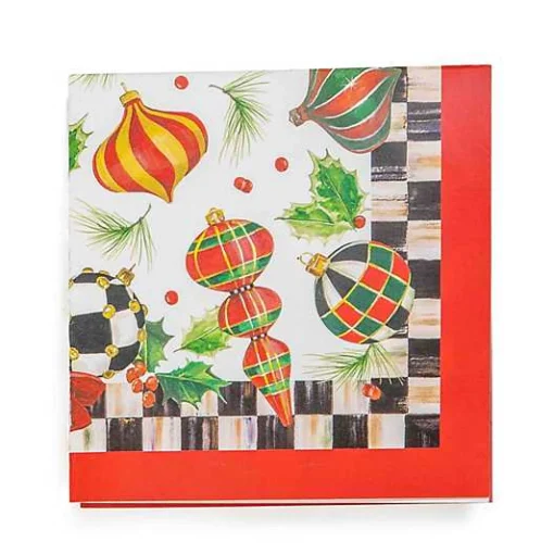 Deck The Halls Cocktail Paper Napkins