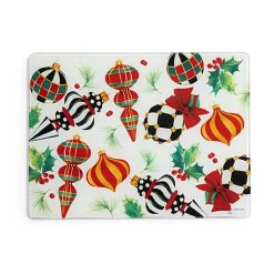 Deck the Halls Large Cutting Board