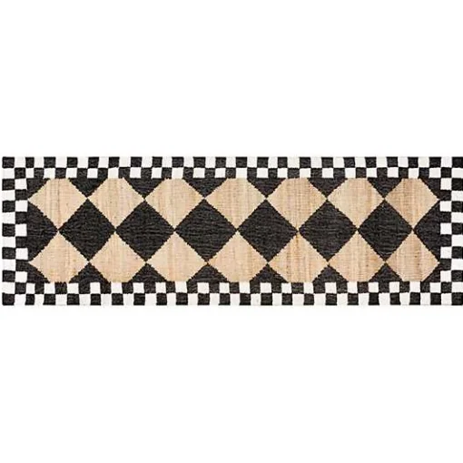 Diamond Jute 2'6 x 8' Runner