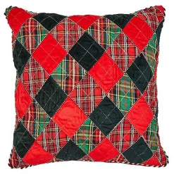 Diamond Tartan Throw Pillow