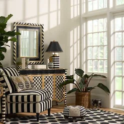 Dots A Lots Rug - Black -  8' x 10'