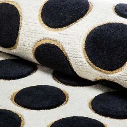 Dots A Lots Rug - Black - 3' x 5'