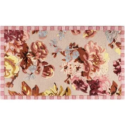 Dusty Rose Floral 2'3 x 3'9 Rug