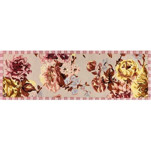 Dusty Rose Floral 2'6 x 8' Runner