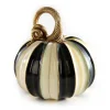 Elegant Stripe Small Pumpkin