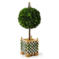 Emerald Luxe Boxwood Topiary
