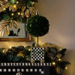 Emerald Luxe Boxwood Topiary