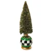 Emerald Luxe Medium Illuminated Bottle Brush Tree