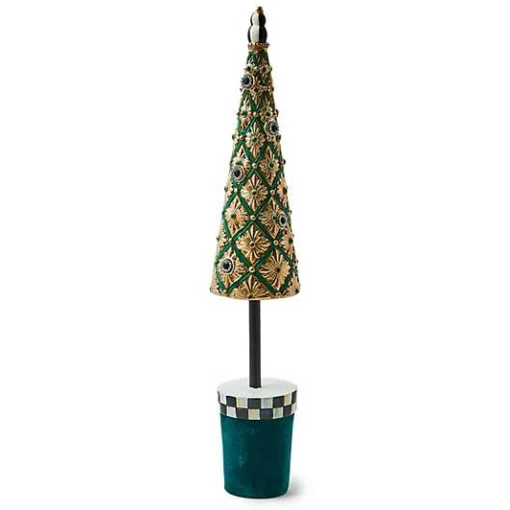 Emerald Luxe Small Jeweled Tree
