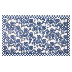 English Garden Floor Mat - Royal - 3' x 5'