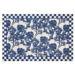 English Garden Floor Mat - Royal - 2' x 3'