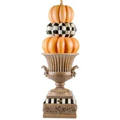 Fall On The Farm Stacked Pumpkin Trophy Urn