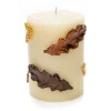 Falling Leaves 4 Pillar Candle