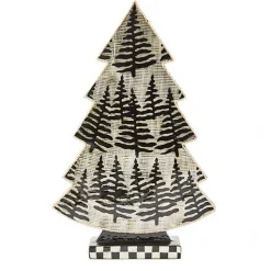 Farmhouse Holiday Capiz Forest Tree