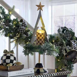 Farmhouse Holiday Galvanized Tabletop Tree