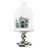 Farmhouse Holiday House Cloche