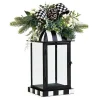 Farmhouse Holiday Lantern Arrangement