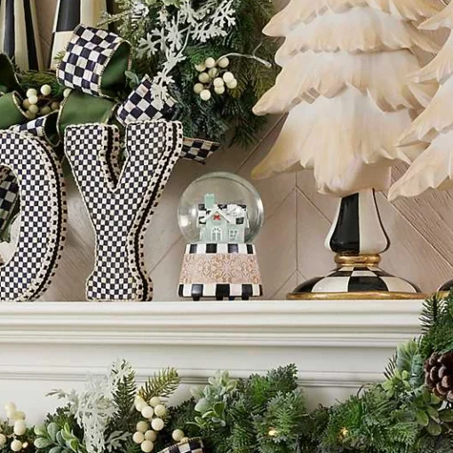 Farmhouse Holiday Snow Globe