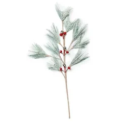 Farmhouse Holiday Spruce Spray Stem