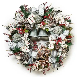 Farmhouse Sterling Holiday 30 Wreath