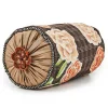 Field Study Floral Beaded Bolster