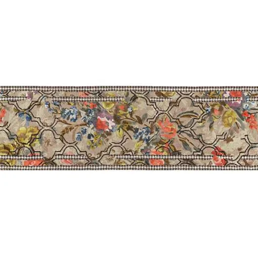 Field Study Floral 2'6x 8' Runner Rug