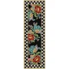 Flower Market 2'6 x 8' Washable Runner