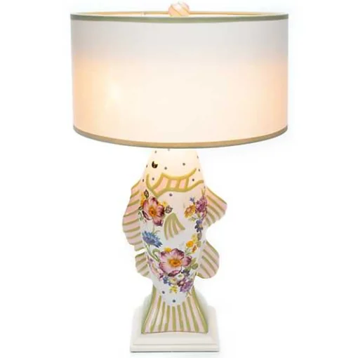 Flower Market Fish Table Lamp