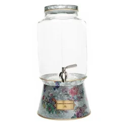Flower Market Galvanized Beverage Dispenser