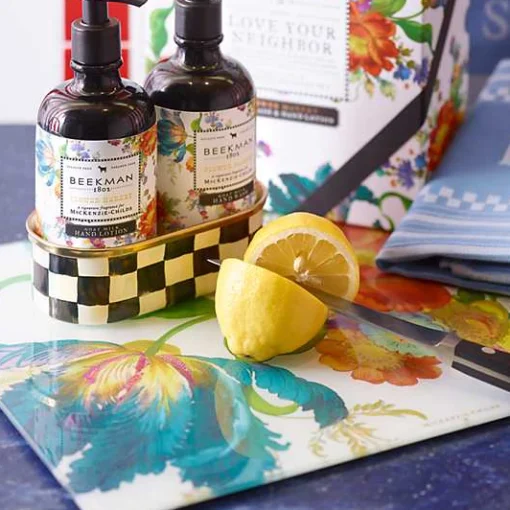 Flower Market Large Cutting Board