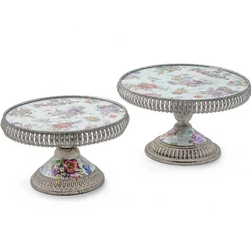 Flower Market Plant Stands, Set of 2