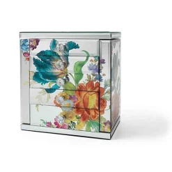 Flower Market Reflections Jewelry Armoire