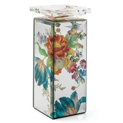 Flower Market Reflections Tall Candle Holder