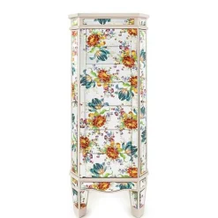 Flower Market Reflections Standing Jewelry Armoire