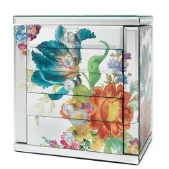 Flower Market Reflections Jewelry Armoire