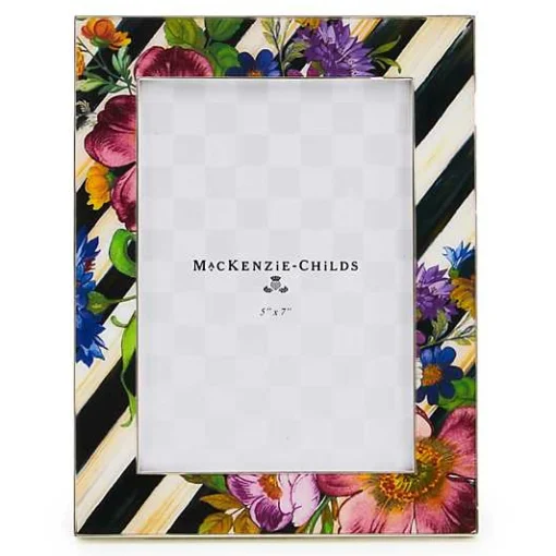 Flower Market Silver Plated 5x7 Frame